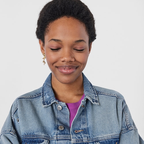 Tous Teddy Bear - Asymetryczne kolczyki z żółtego srebra Vermeil z szafirami