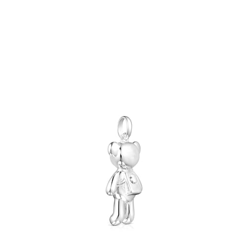 Penjoll&nbsp;Teddy&nbsp;Bear&nbsp;motxilla de plata