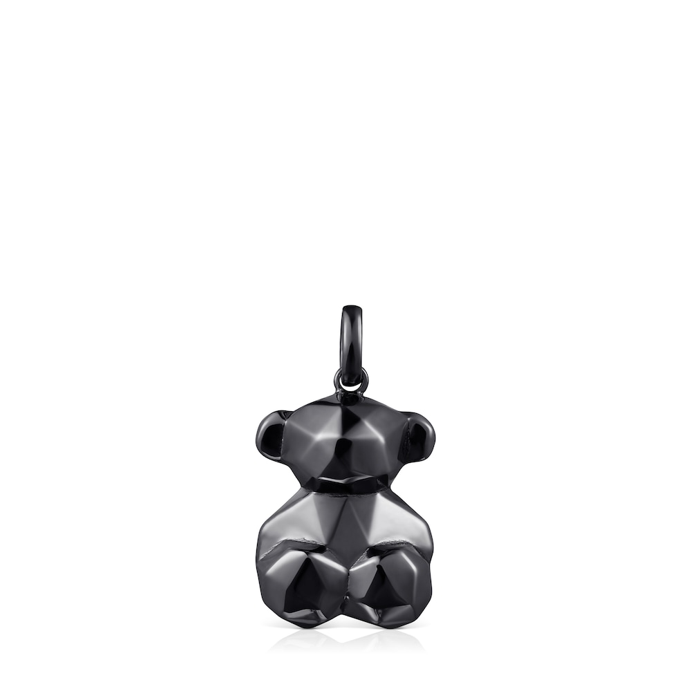 Colgante mediano de plata dark silver Sketx image number 0
