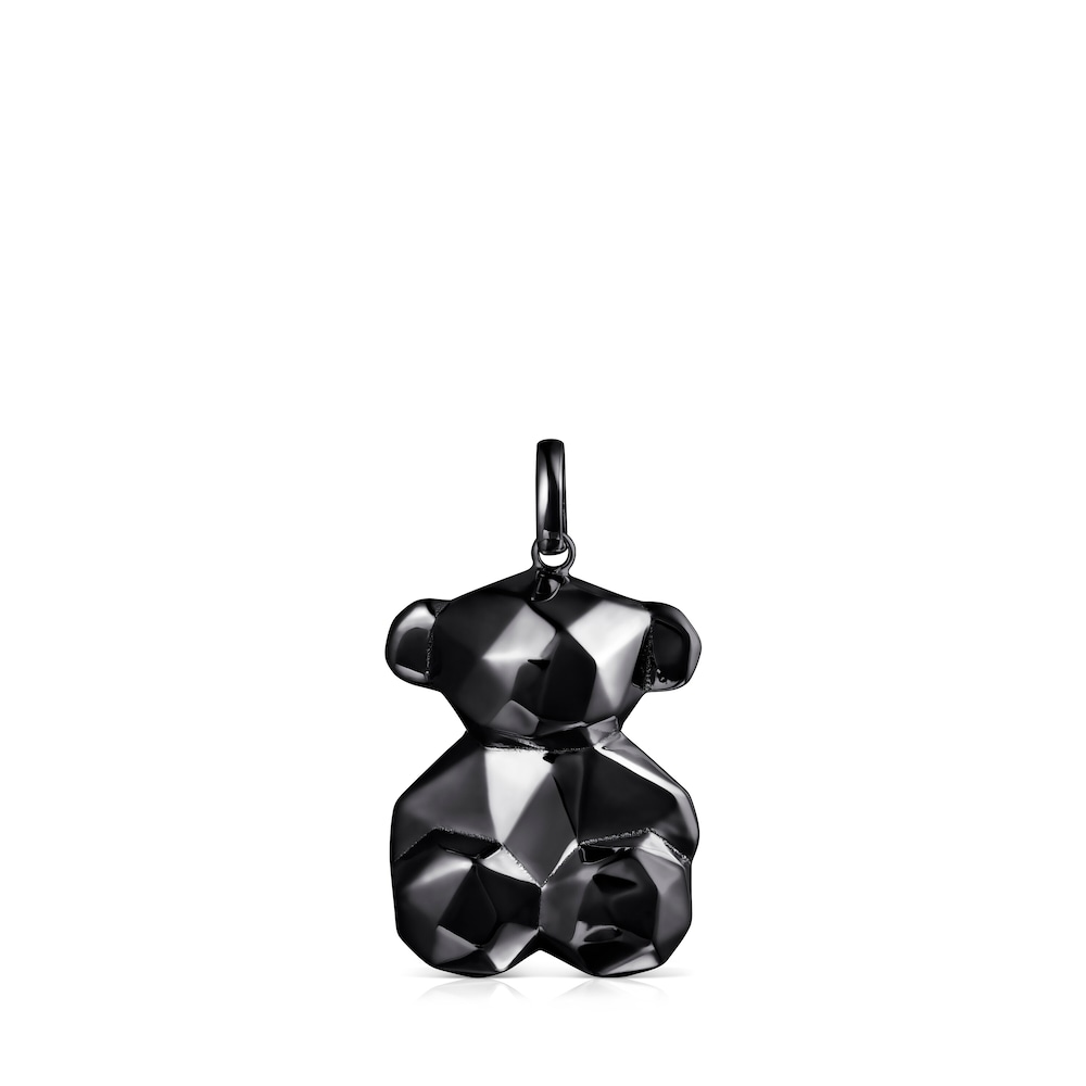 Colgante grande de plata dark silver Sketx image number 0