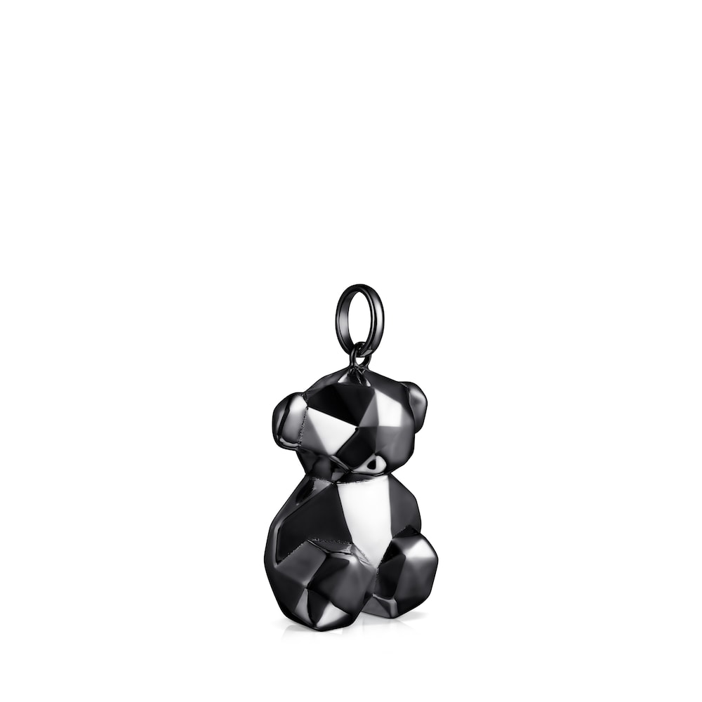Colgante grande de plata dark silver Sketx image number 1