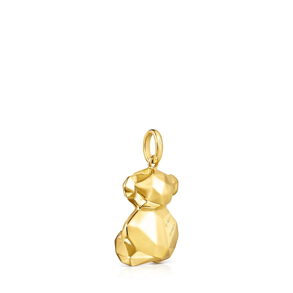 Colgante mediano con baño de oro 18 kt sobre plata Sketx image number 2