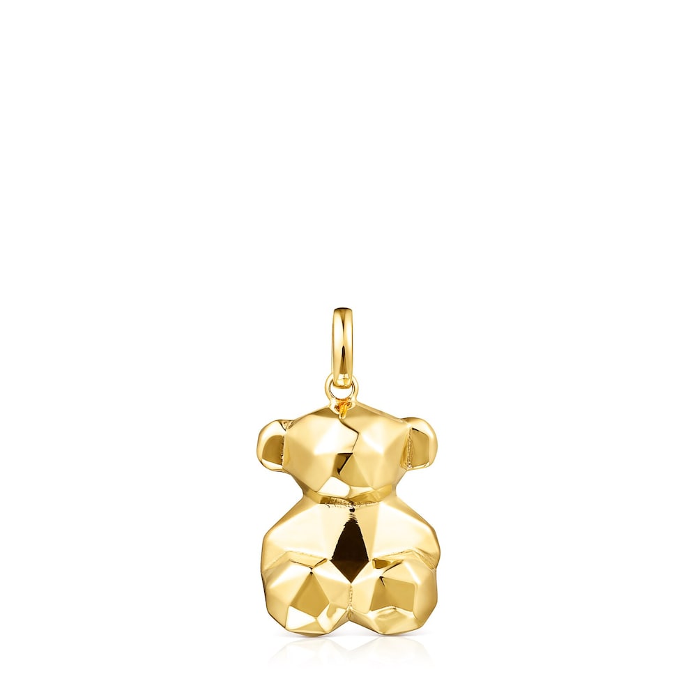Colgante mediano con baño de oro 18 kt sobre plata Sketx image number 4