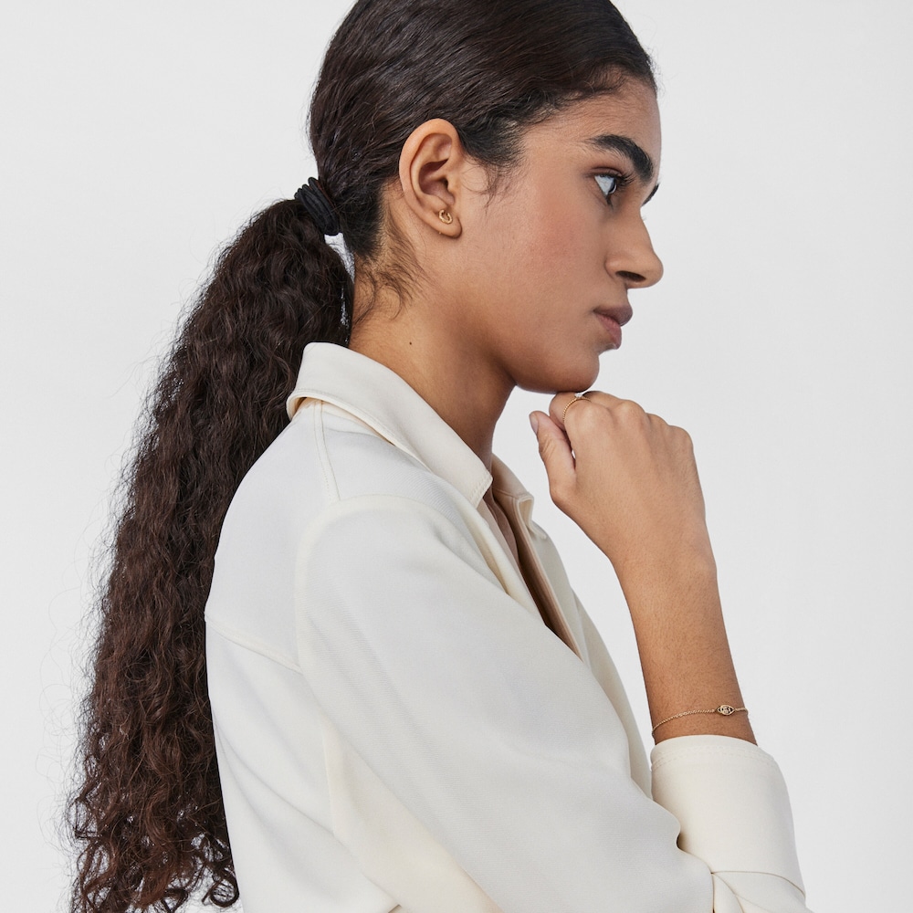 Pulsera ojo de oro y diamantes TOUS Good Vibes