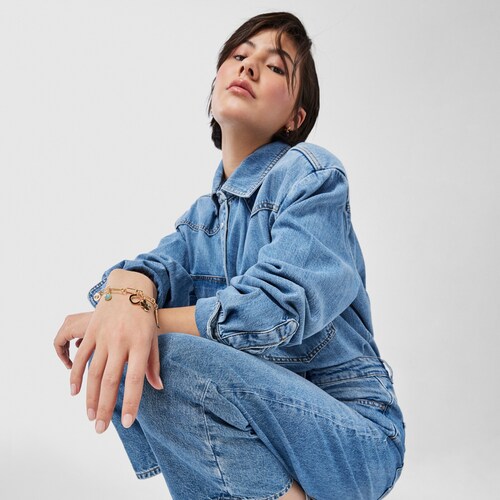 Bracelet TOUS Good Vibes clips en Argent Vermeil et Pierres pr&eacute;cieuses