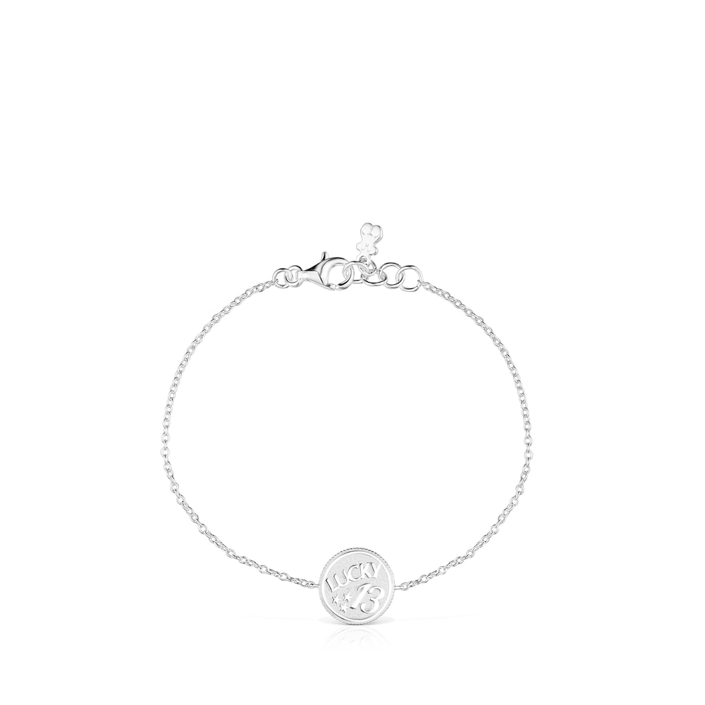Pulsera 13 de plata TOUS Good Vibes