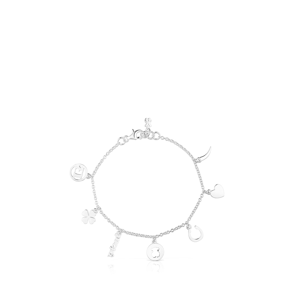 Silver TOUS Good Vibes Bracelet