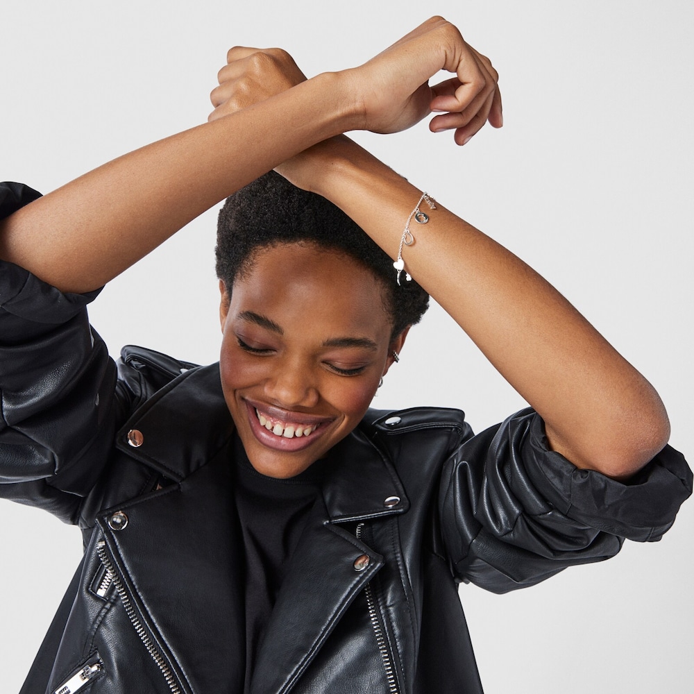 Silver TOUS Good Vibes Bracelet