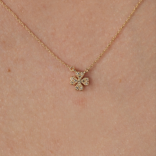Collar trébol de oro y diamantes TOUS Good Vibes