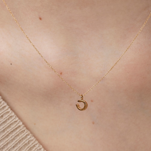 Gold TOUS Good Vibes horseshoe Necklace