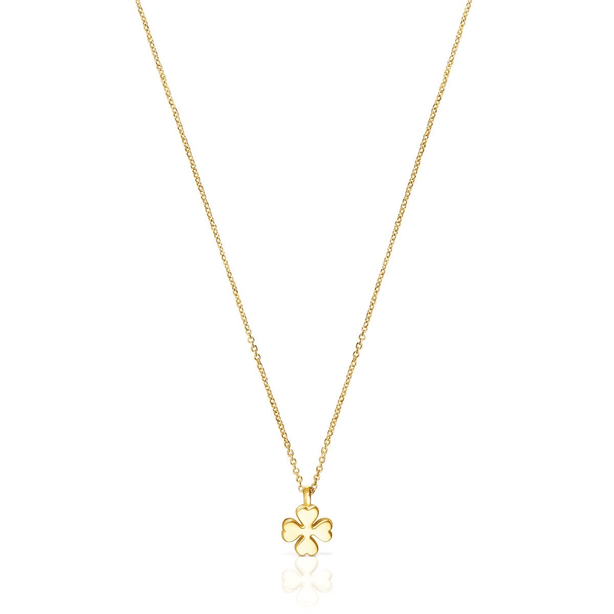 Tous - Collar Trébol De Oro Tous Good Vibes - Dorado