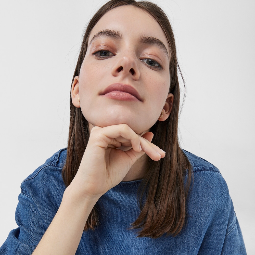 Pendientes cuerno de oro y diamantes TOUS Good Vibes