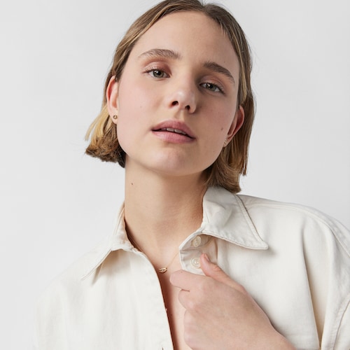 Brincos TOUS Good Vibes olho em Ouro e Diamantes