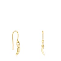 Pendientes cuerno de oro TOUS Good Vibes
