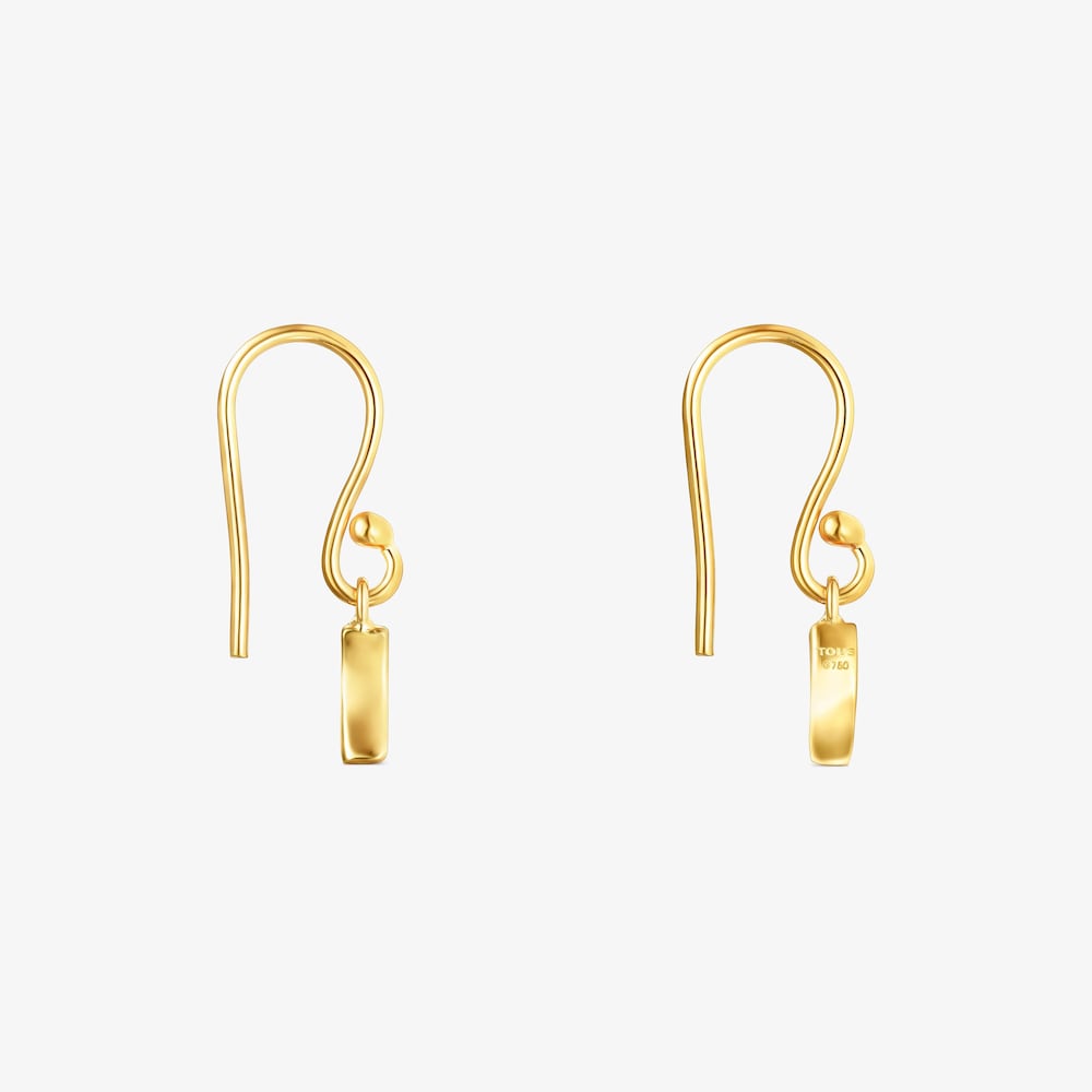 Pendientes cuerno de oro TOUS Good Vibes