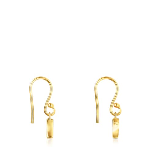 Pendientes cuerno de oro TOUS Good Vibes
