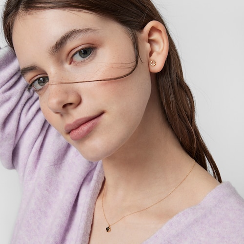 Boucles d&rsquo;oreilles TOUS Good Vibes fer &agrave; cheval en Or