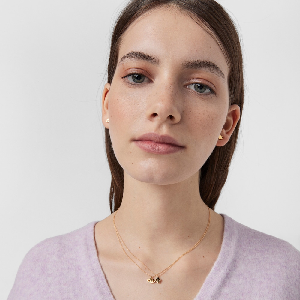 Brincos TOUS Good Vibes olho em Ouro