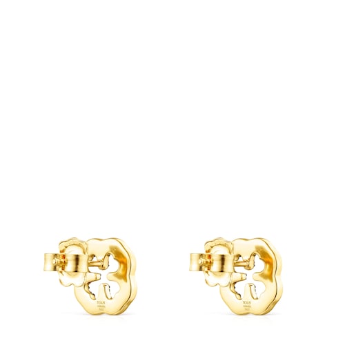 Boucles d&rsquo;oreilles TOUS Good Vibes en Argent Vermeil et Pierres Pr&eacute;cieuses