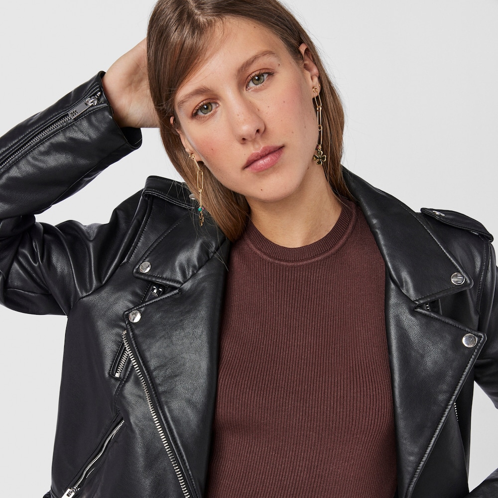 Long 18K gold vermeil TOUS Good Vibes Earrings with Gemstones