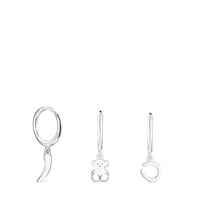 Pack Criollas de plata TOUS Good Vibes