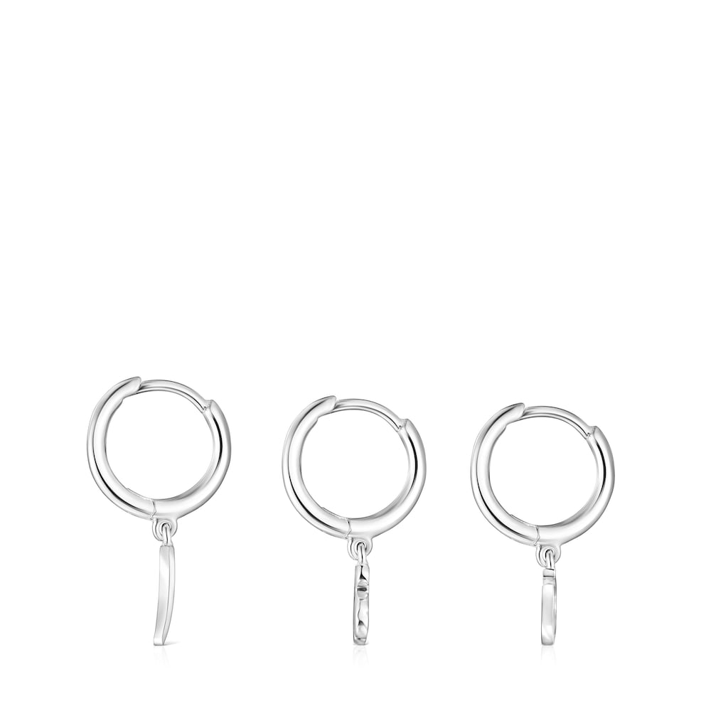Pack Criollas de plata TOUS Good Vibes Pack Criollas de plata TOUS Good Vibes