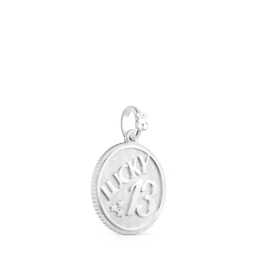 Silver TOUS Good Vibes 13 Pendant