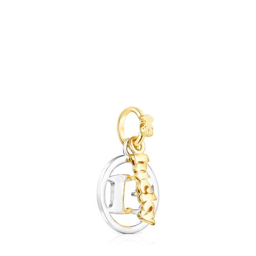 Silver and Silver Vermeil TOUS Good Vibes 13 Pendant