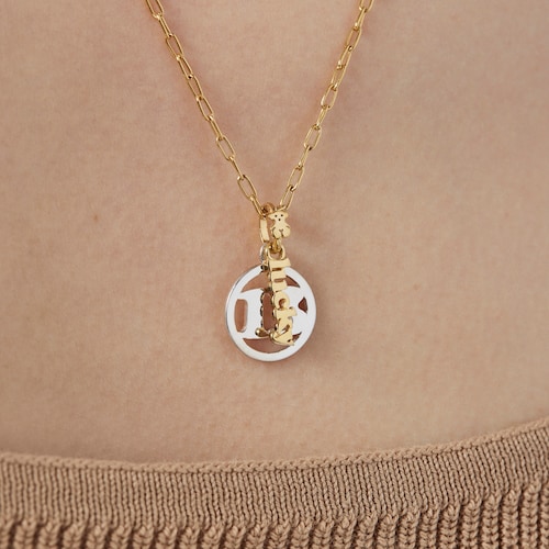 Silver and Silver Vermeil TOUS Good Vibes 13 Pendant