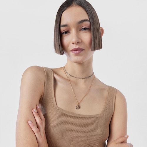 Silver and Silver Vermeil TOUS Good Vibes 13 Pendant