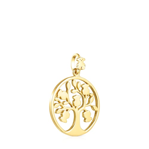 Silver Vermeil TOUS Good Vibes tree Pendant