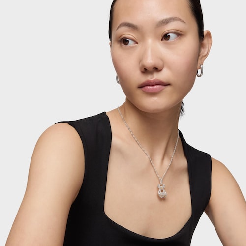 Pingente Costura em Prata e P&eacute;rolas