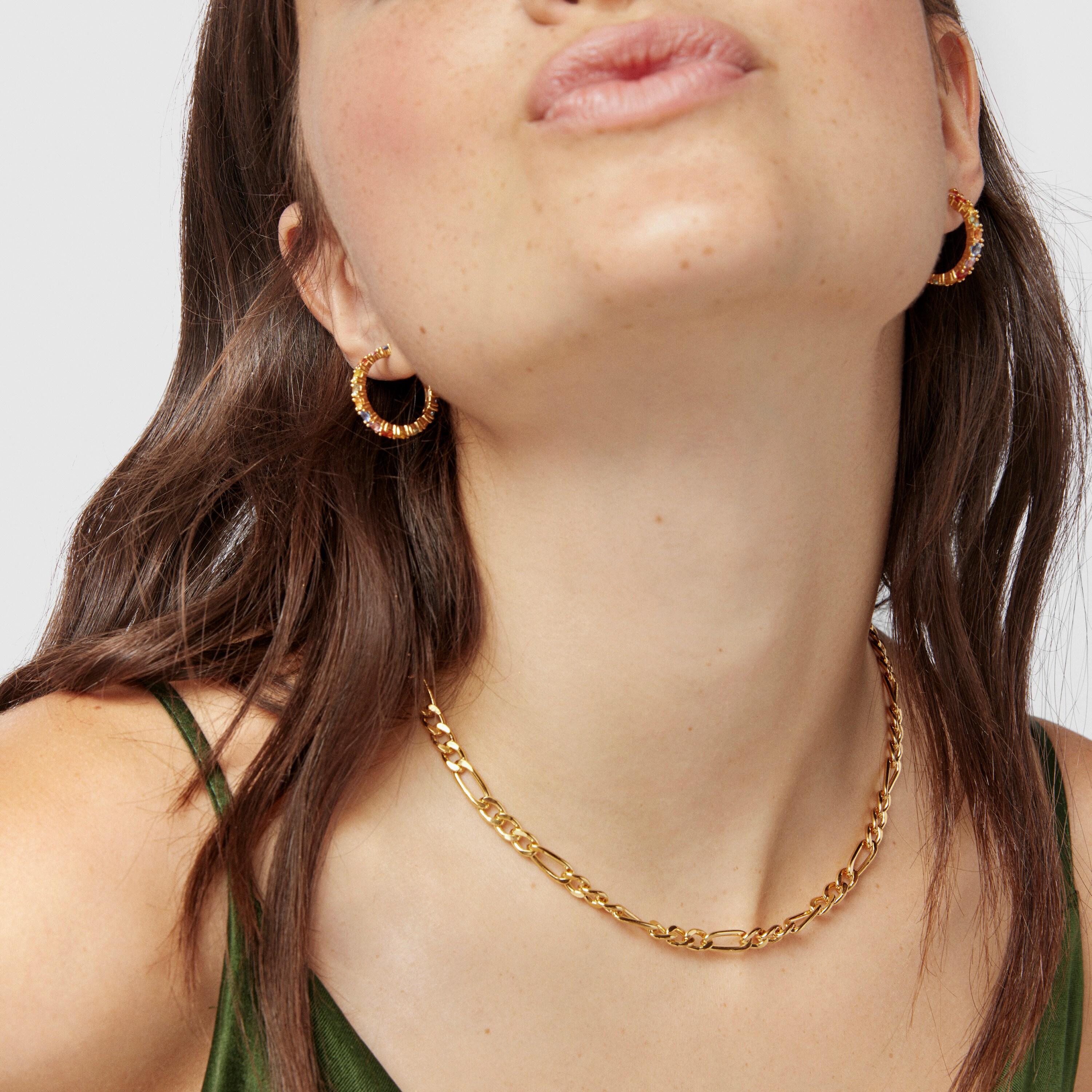 Hei☆[silver925] crescent one-touch earring☆チョ ユリ着用 Designer fashion, Seoul-fully created | W Concept