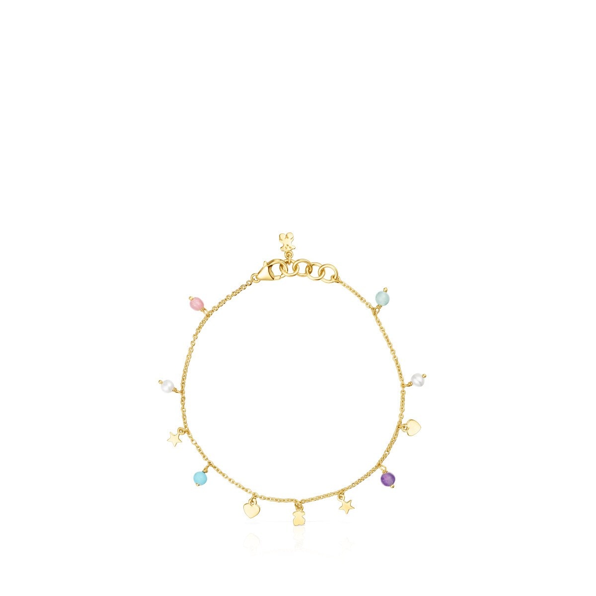 Silver Vermeil Cool Joy Bracelet with Gemstones