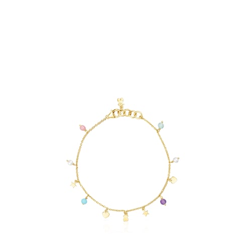 Silver Vermeil Cool Joy Bracelet with Gemstones