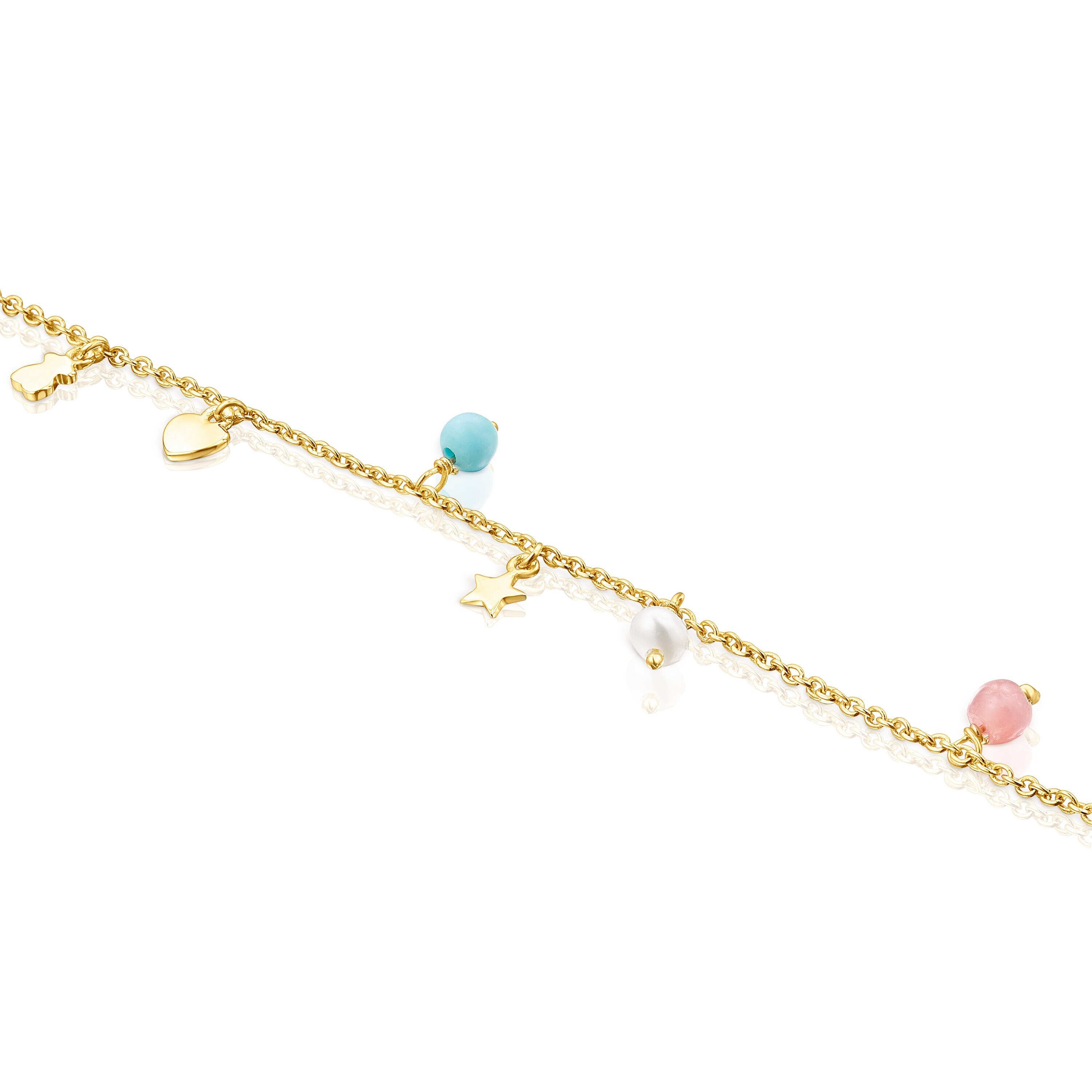 Silver Vermeil Cool Joy Bracelet with Gemstones