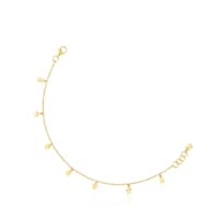 Pulsera con baño de oro 18 kt sobre plata Cool Joy
