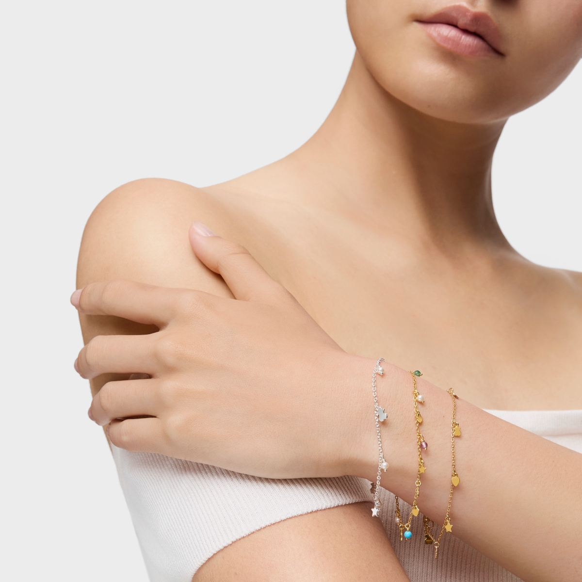 Silver Vermeil Cool Joy Bracelet