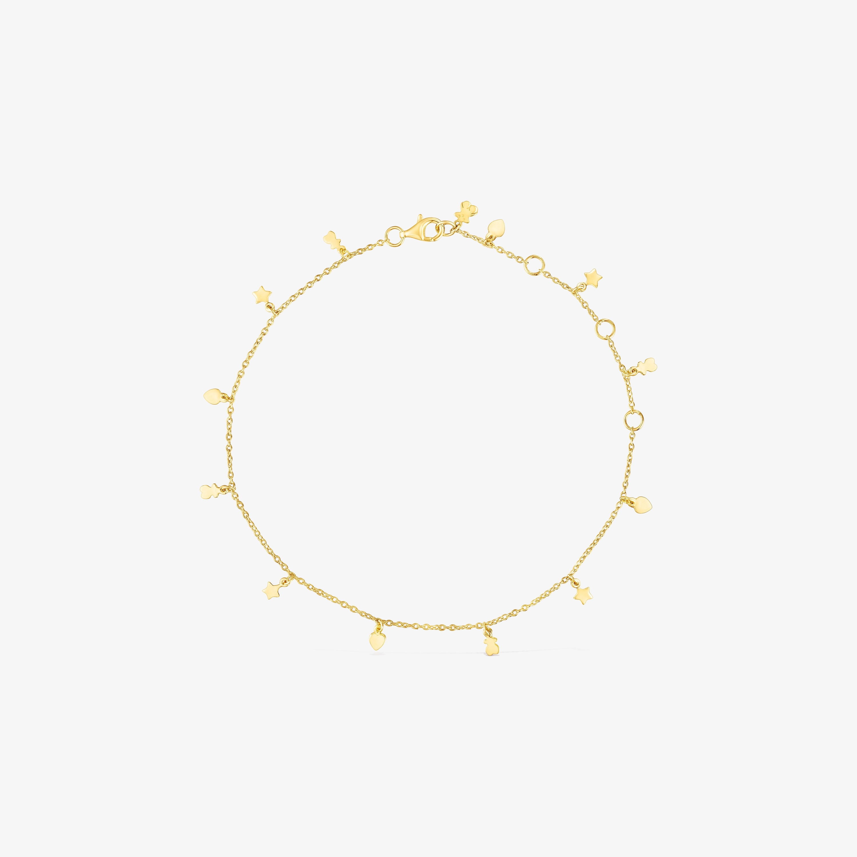 18K gold vermeil Cool Joy Anklet