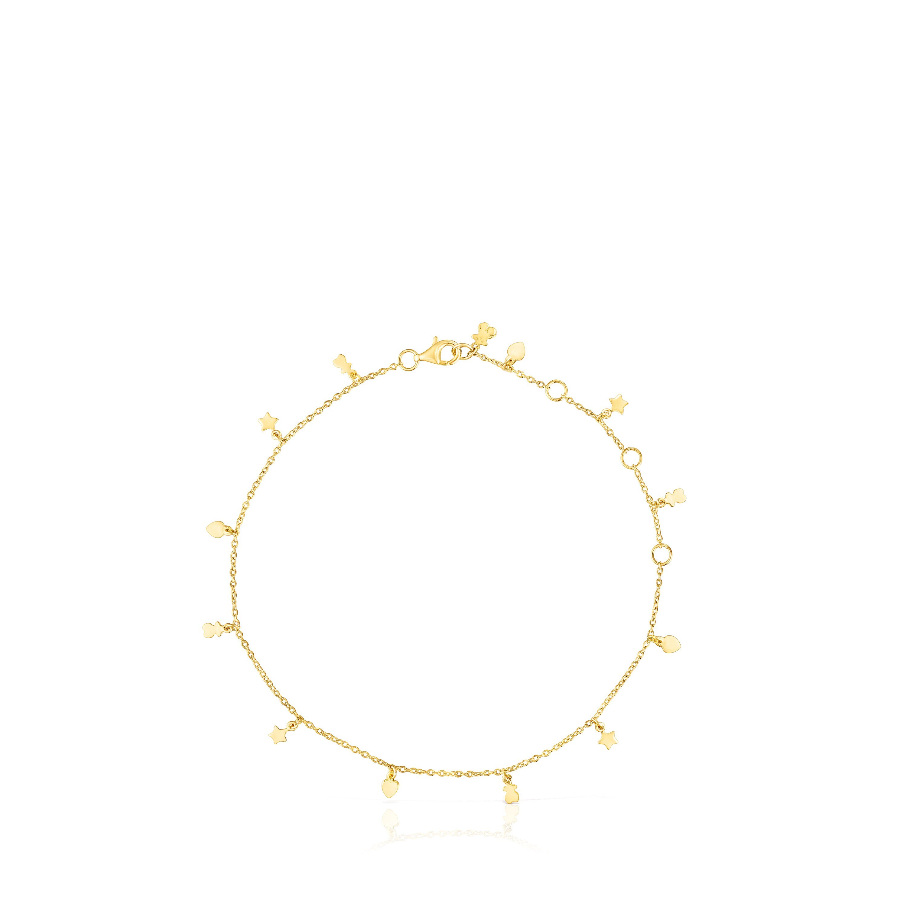 Silver Vermeil Cool Joy Anklet