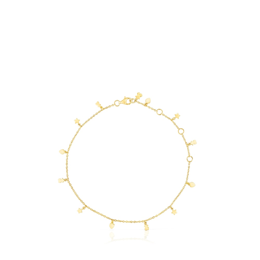 Silver Vermeil Cool Joy Anklet