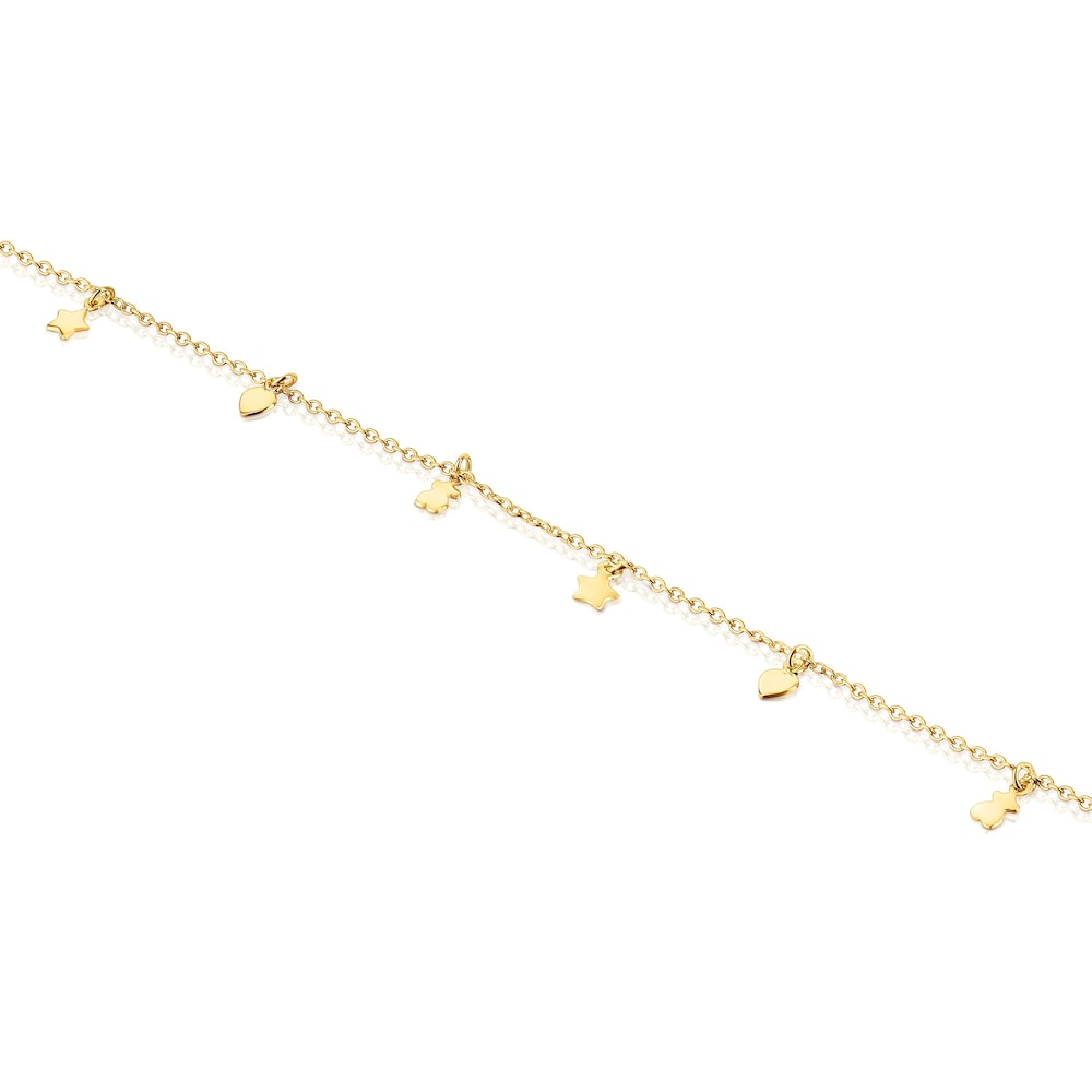 Silver Vermeil Cool Joy Anklet