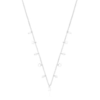 Silver and Pearls Cool Joy Necklace