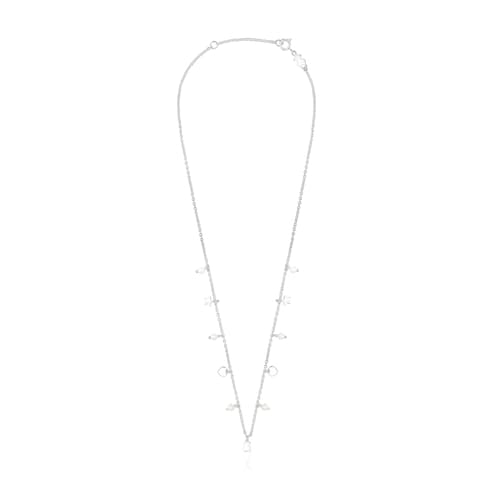 Silver and Pearls Cool Joy Necklace