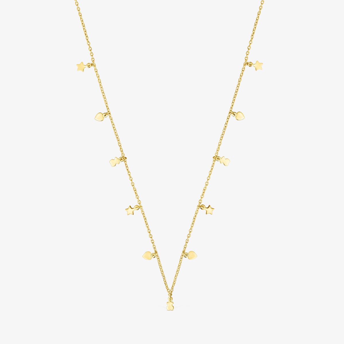 Tous - Collar Con Baño De Oro 18 Kt Sobre Plata Cool Joy - Dorado