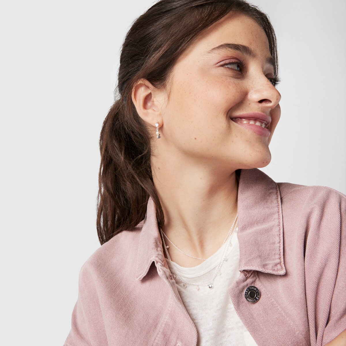 Silver and Pearls Cool Joy Earrings