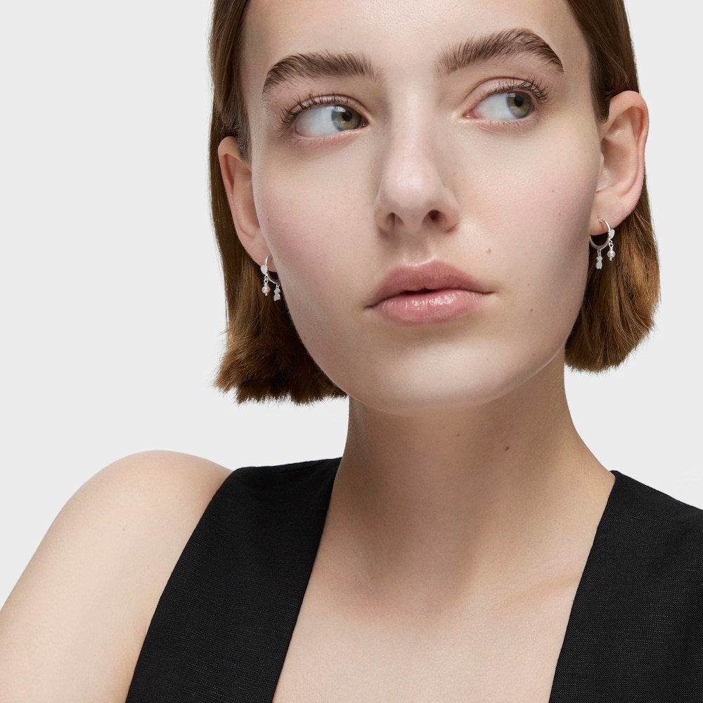 Pendientes de plata y perlas Cool Joy