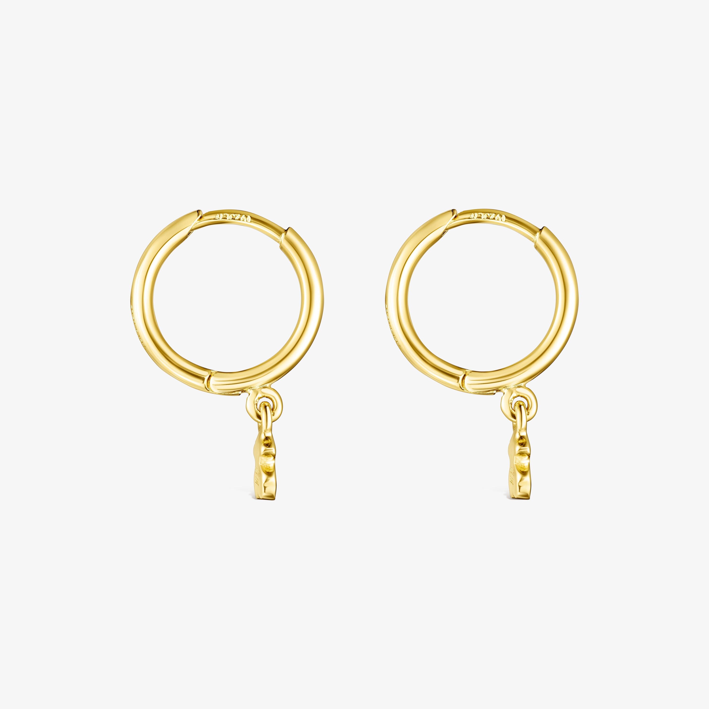 18K gold vermeil Cool Joy Earrings