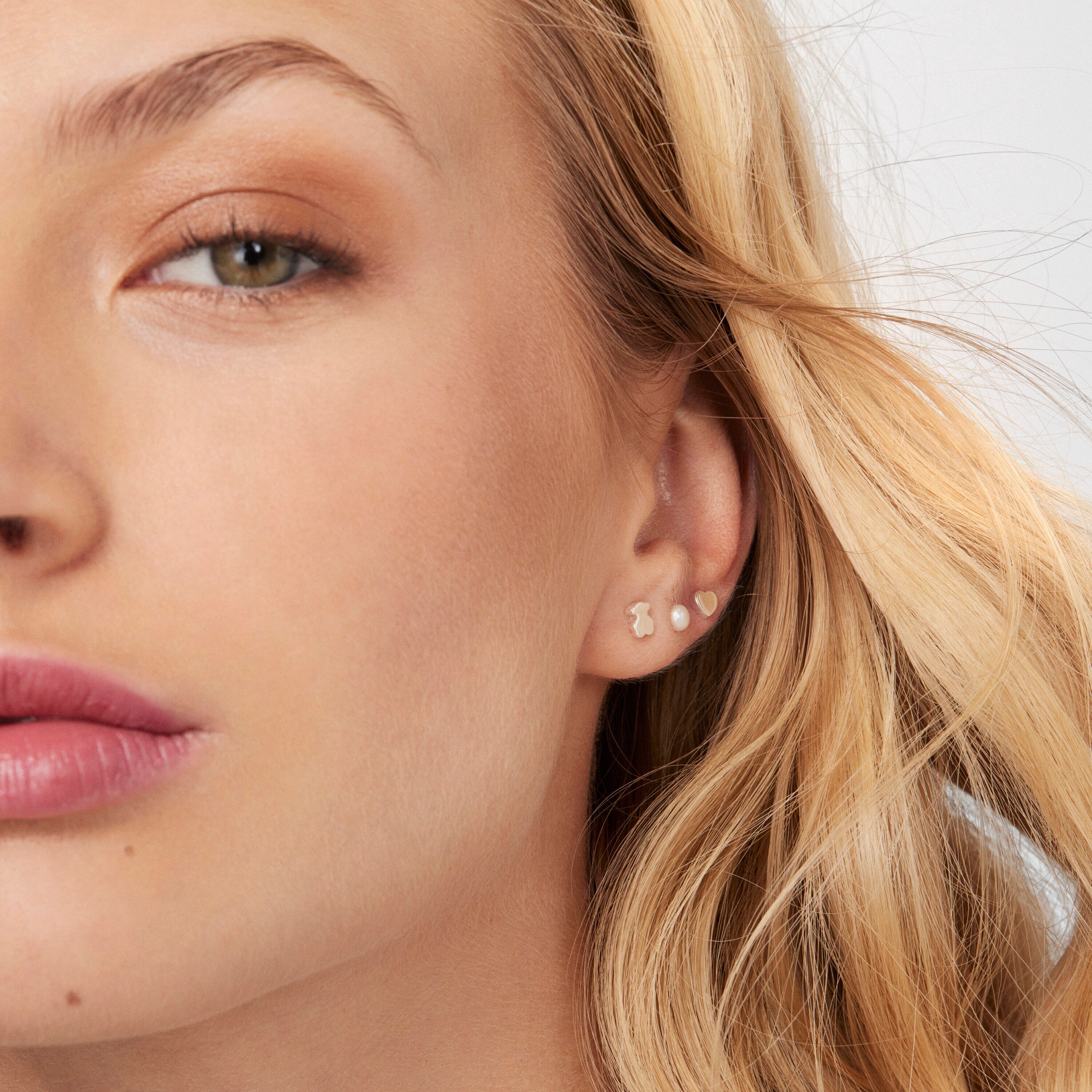 Silver and Pearls Cool Joy Earrings set