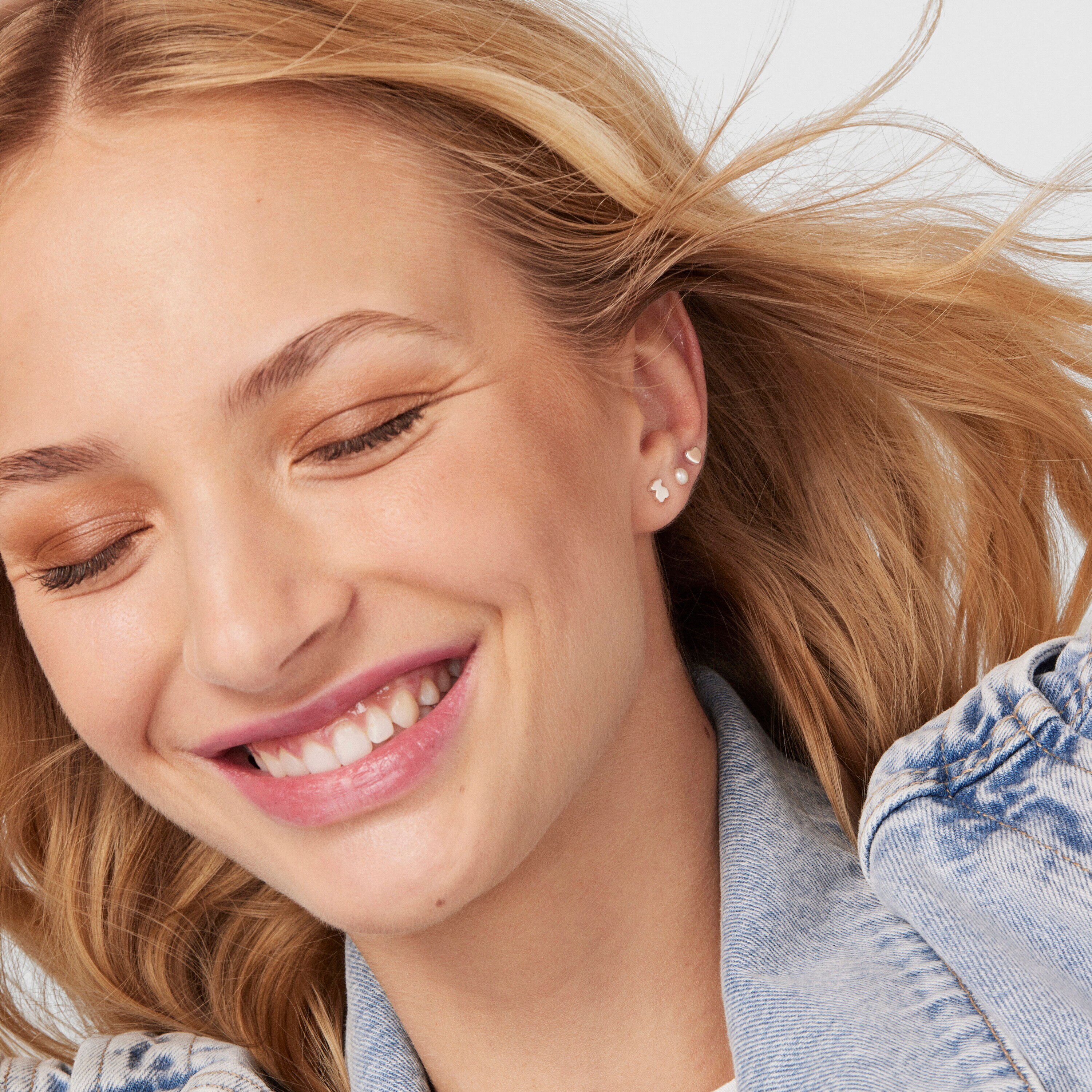 Silver and Pearls Cool Joy Earrings set